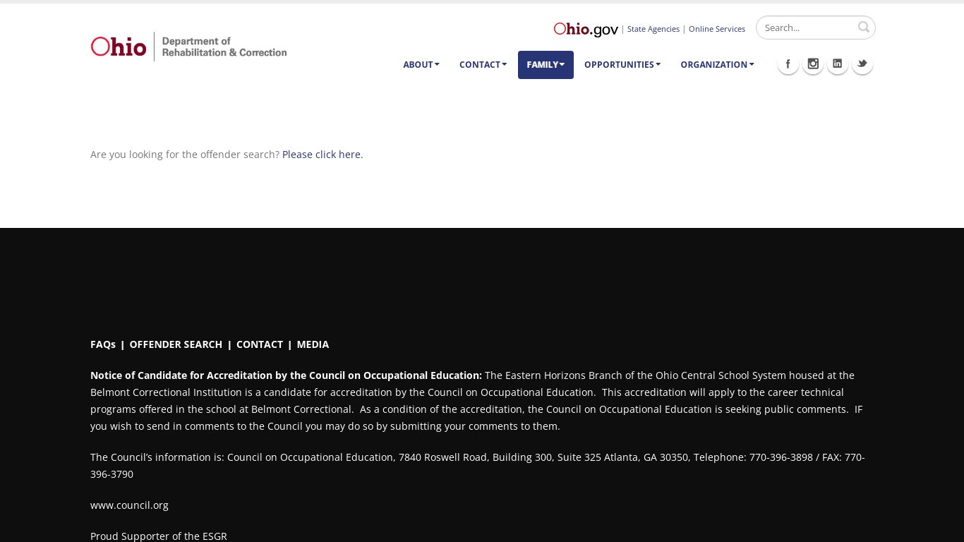 Offender Search - Ohio Department of Rehabilitation and Correction