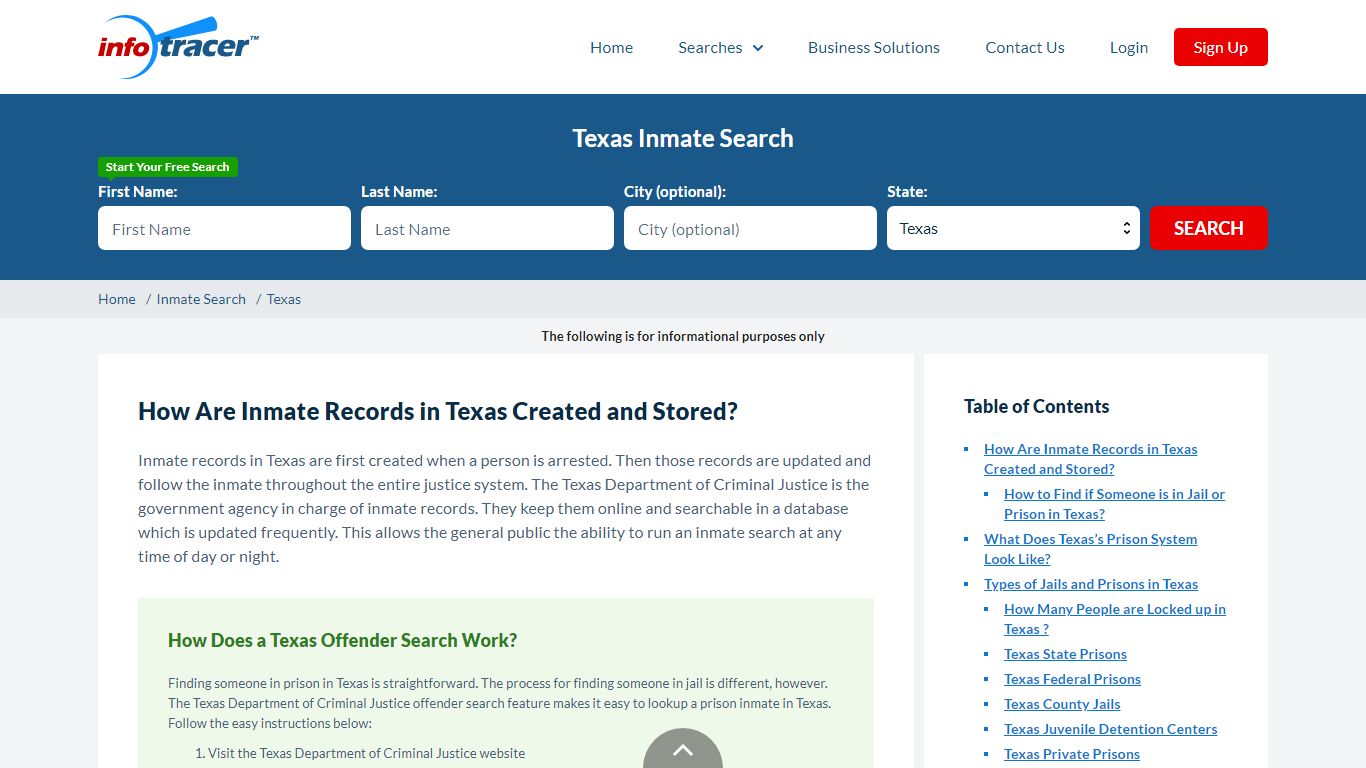 Texas Juvenile Justice Department TJJD Inmate Search - InfoTracer
