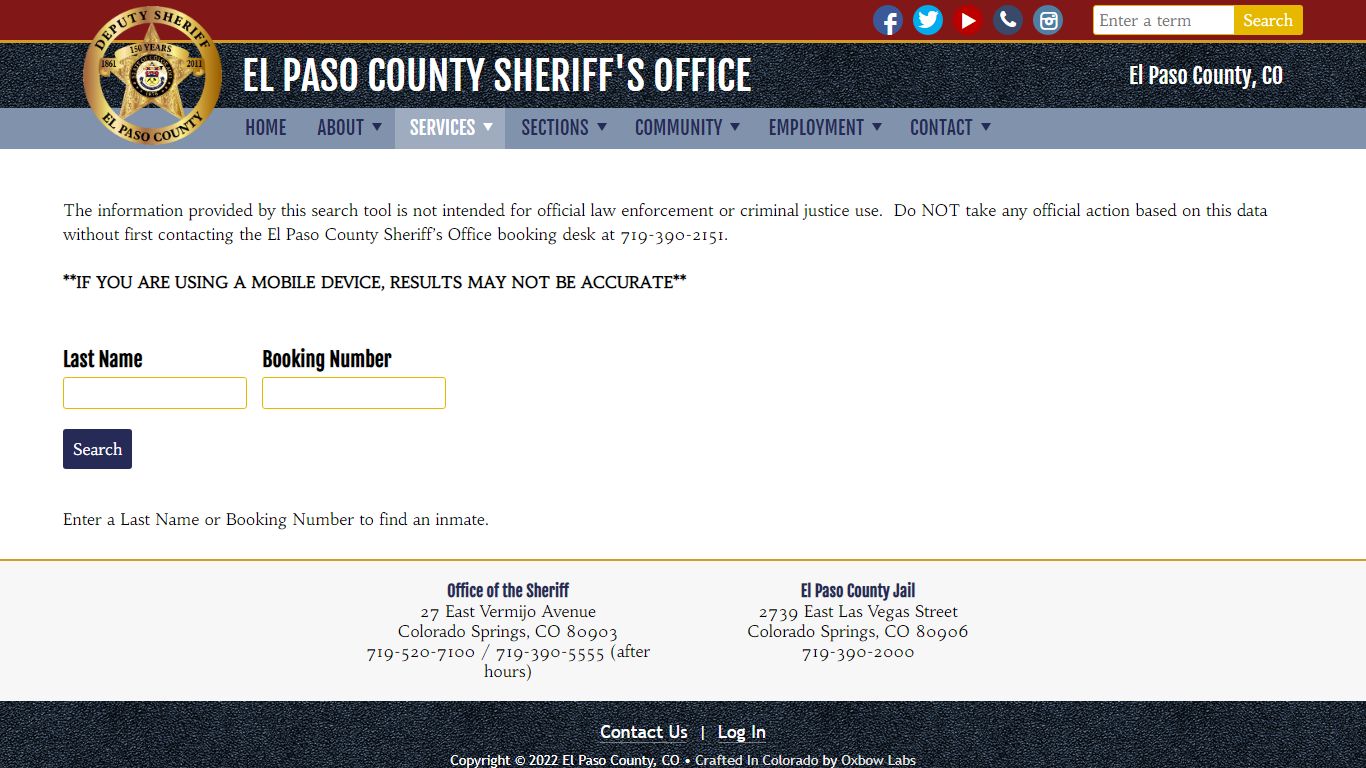 El Paso County Sheriff