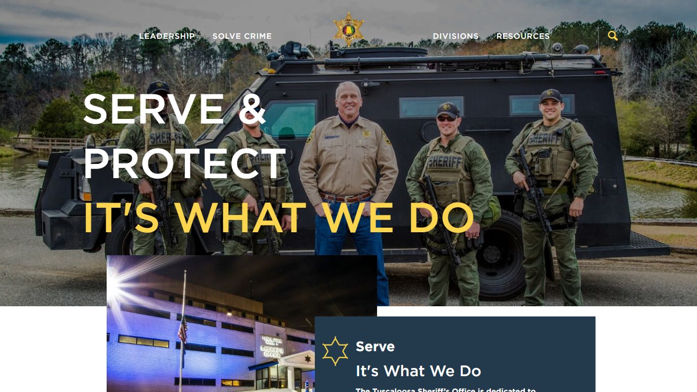 Tuscaloosa County Sheriff's Office headquarters and jail facility