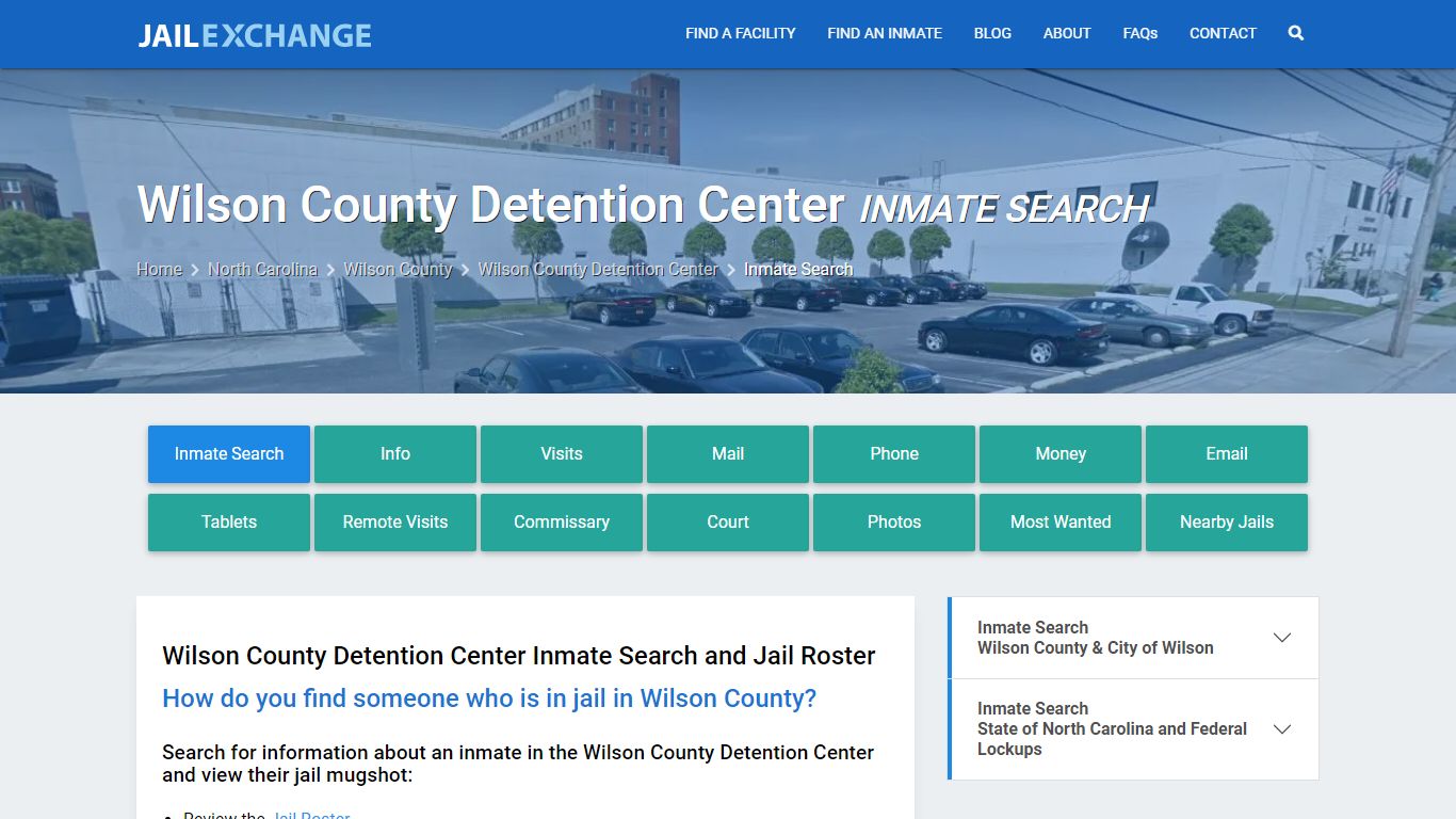 Wilson County Detention Center Facility View