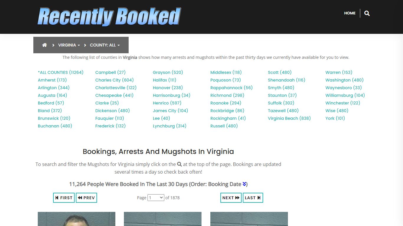 James City County bookings arrests and mugshots data 2023