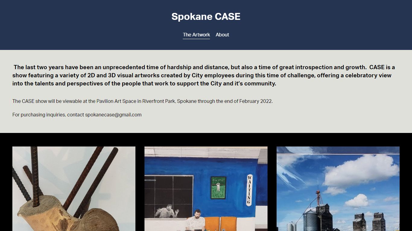 Spokane CASE Art Exhibition 2022 at Riverfront Park