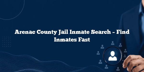 Arenac County Jail Inmate Search – Find Inmates Fast