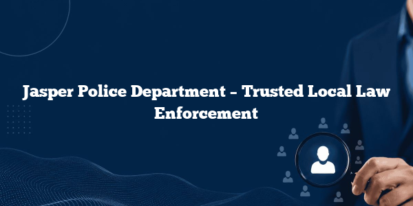 Jasper Police Department – Trusted Local Law Enforcement